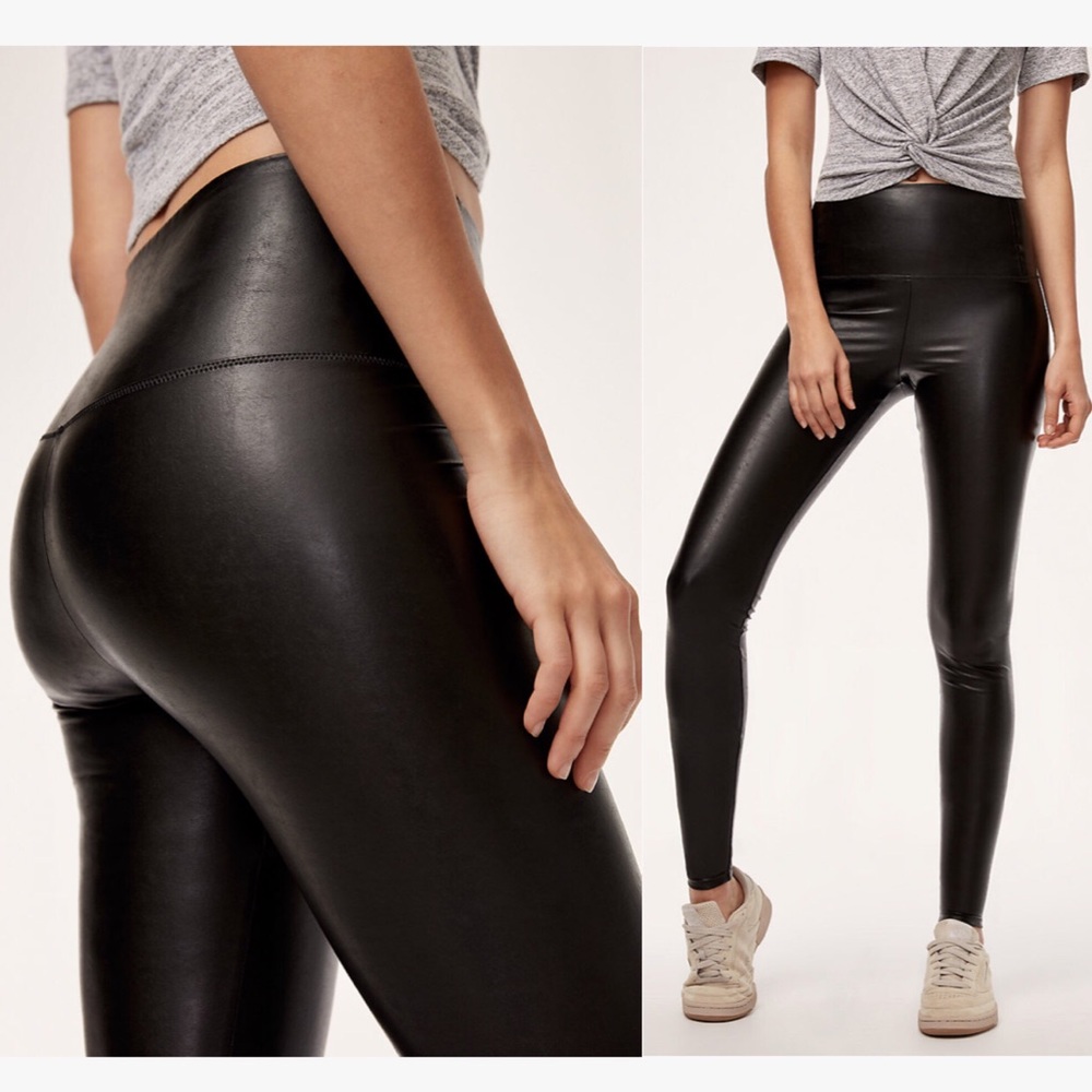 ARITZIA Wilfred Free Daria Faux-leather legging